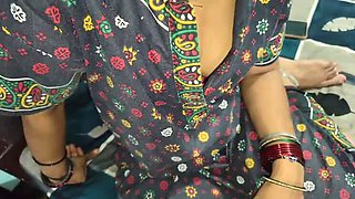 Shruti Bhabhi Gives Huge Dick A Hot Hindi Blowjob Till He Cums In Her Mouth