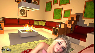 XXXMas 1 - Intimit Christmas Blowjob from Candy - 3D VR Hentai Sex Animation by VirtualHeaven