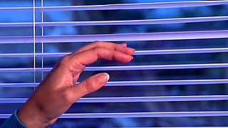 Hot Chick in Purple is a POV Deep Throat Blowjob Babe