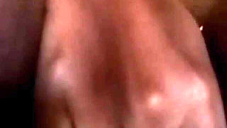 Ebony Horny Girl Masturbating with Her BF on Video Call, She Squirts