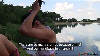A Sneaky Lesbian Escapade By The Lake 1 - Girlfriends