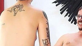 Anal Dildo Ride and Handjob Love Art