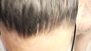 Obsessed POV - Sloppy Ahegao Deepthroat & Intense Close-up (german Amateur)
