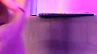 Petite Innocent in Glasses Loses Control: Squirt with Monstrous Dildo